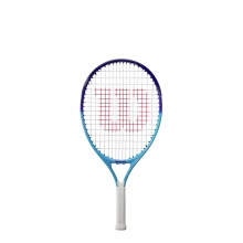 Wilson Kinder-Tennisschläger Ultra Blue 21in (4-7 Jahre) blau - besaitet -